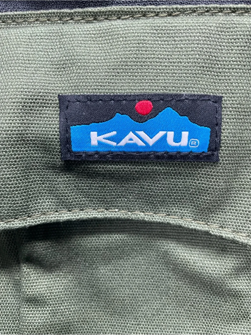 KAVU Keeper Cotton Canvas Crossbody/Sling Travel Bag